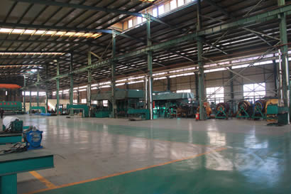 The picture of dacheng rubber workshop.